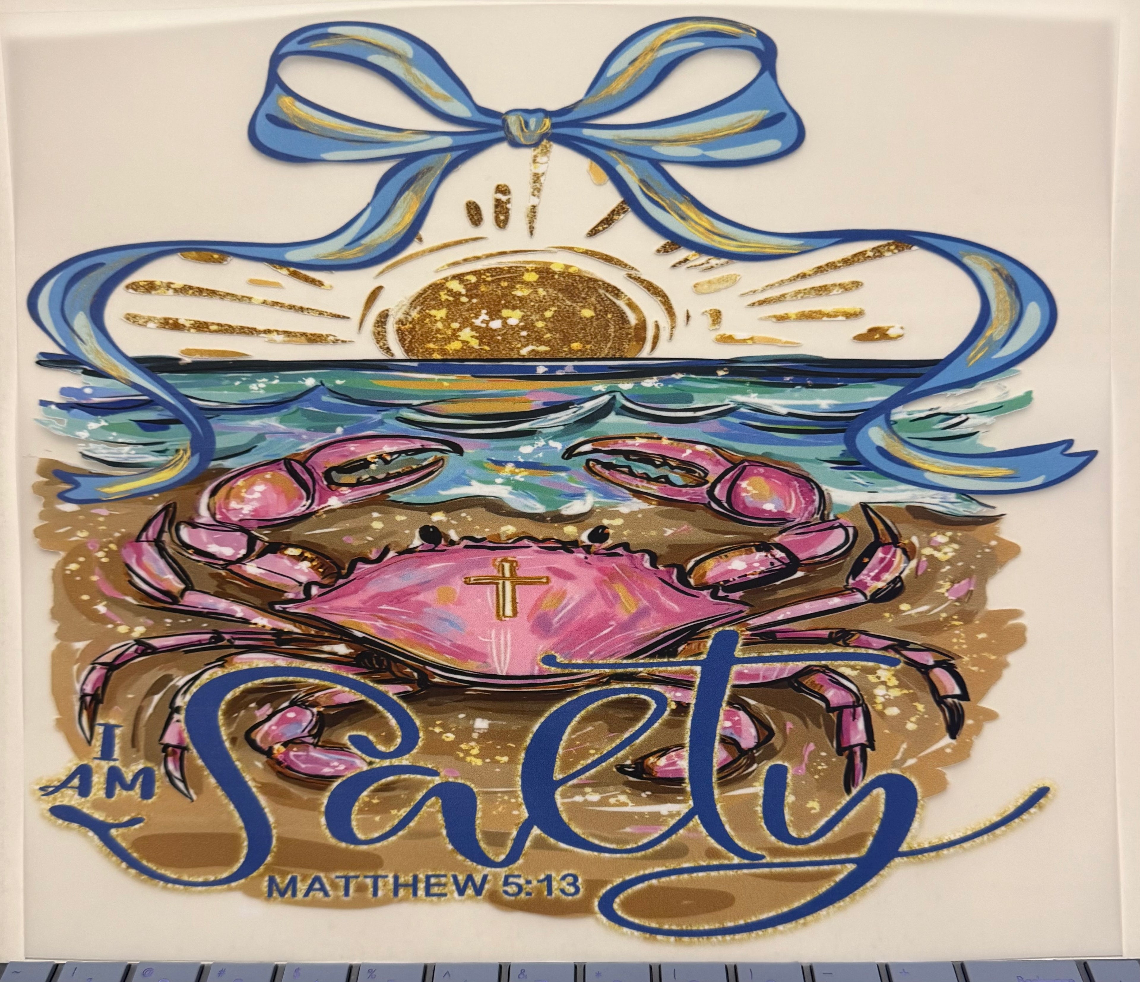 Salty full‑color Direct Transfer Film (DTF) T‑shirt