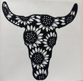 Sunflower cow full‑color Direct Transfer Film (DTF) T‑shirt