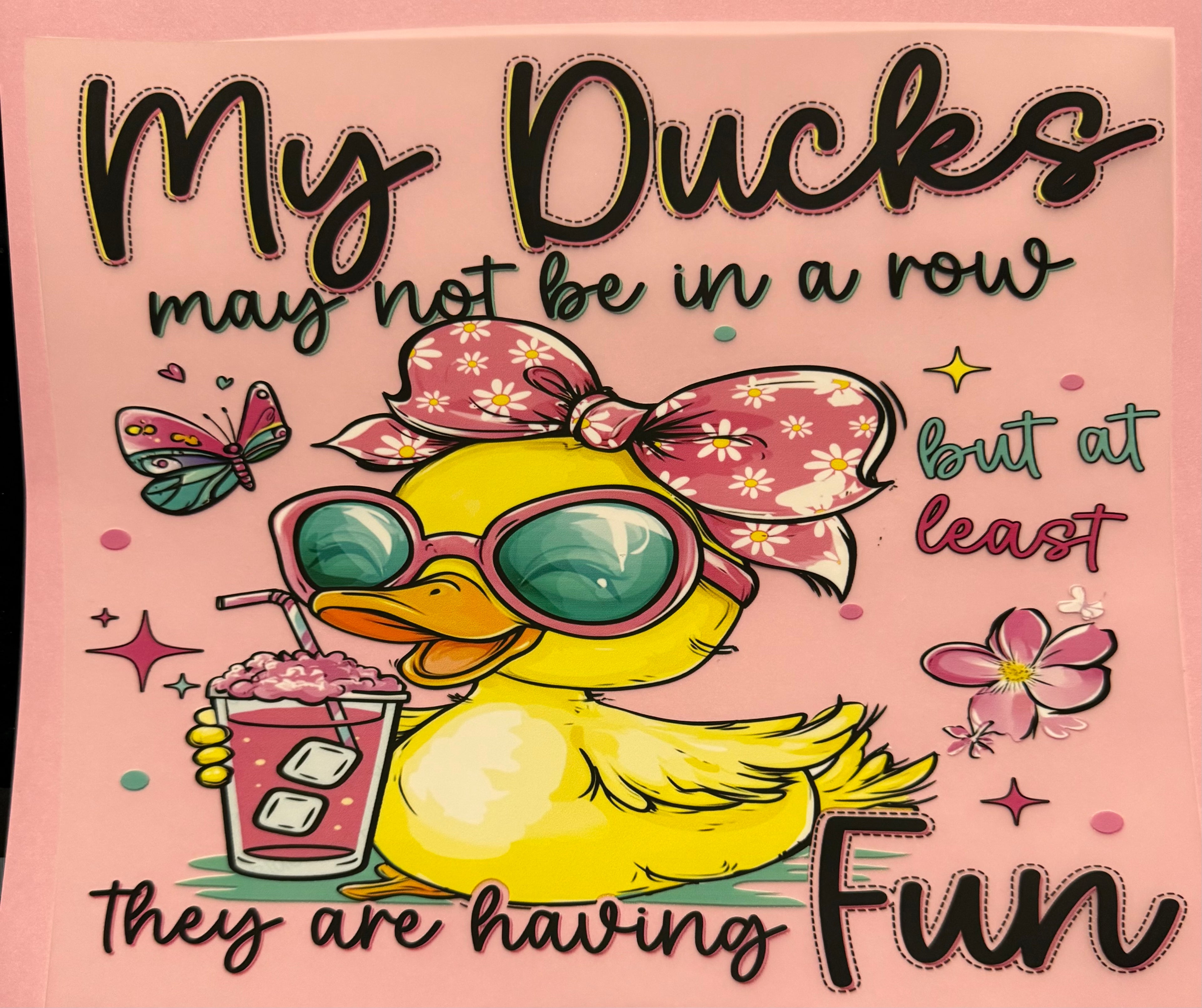 My Ducks full‑color Direct Transfer Film (DTF) T‑shirt
