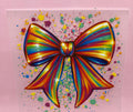 Colorful Bow (kid print) full‑color Direct Transfer Film (DTF) T‑shirt