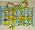 Summer Lemons full‑color Direct Transfer Film (DTF) T‑shirt