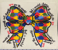 Kind Autism Bow full‑color Direct Transfer Film (DTF) T‑shirt