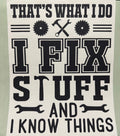 I fix Stuff full‑color Direct Transfer Film (DTF) T‑shirt